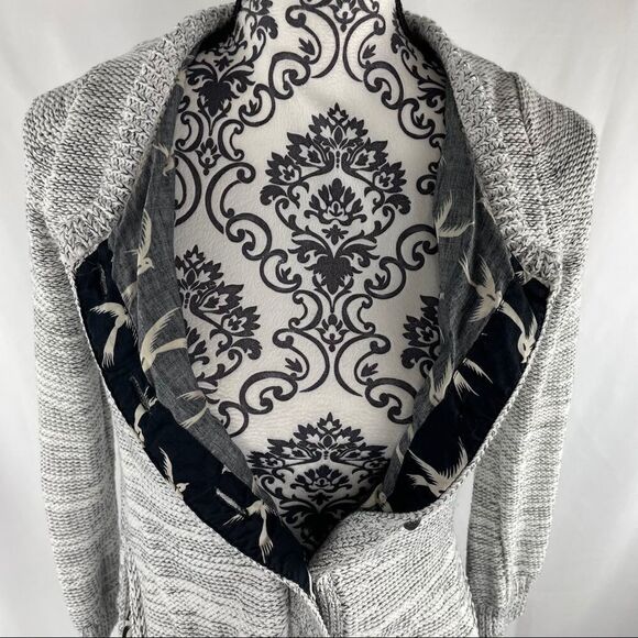 Anthropologie Field Flower Shirting Cardigan - Picture 9 of 11